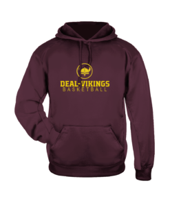 FLEECE HOOD BK