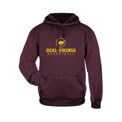 FLEECE HOOD BK