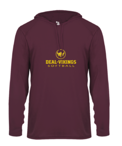 B-CORE L/S HOOD TEE S